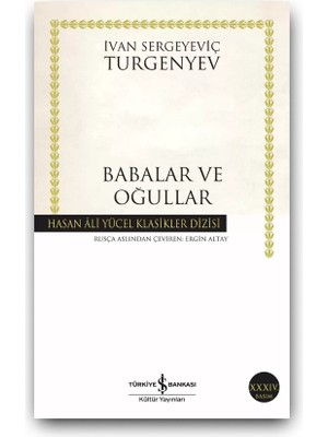 Babalar ve Oğullar (Karton Kapak) – Turgenyev, 100 Temel Eser | Roman