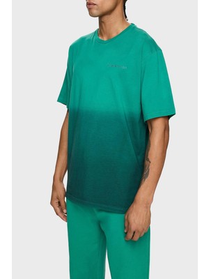 Les Benjamins Pamuklu Oversize Bisiklet Yaka T Shirt Erkek T Shirt LB24FWESSMUTS