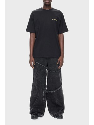 Les Benjamins Pamuklu Relaxed Fit Bisiklet Yaka T Shirt Erkek T Shirt LB24FWEAPMUTS