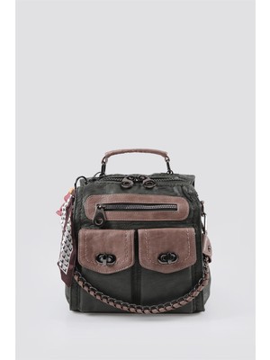 Ççs 17632 Kadın Omuz Ve Sırt Çantası