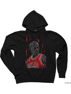 Air Jordn Hell Siyah Kapşonlu Sweatshirt Hoodie