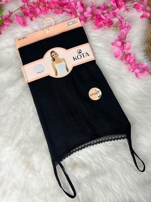 Kota Bayan Ribana Ip Askı Atlet 6013 Siyah