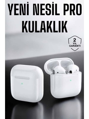 Genel Tedarik Yeni Nesil Pro Bluetooth Kulaklık Uzun Pil Ömrü Beyaz