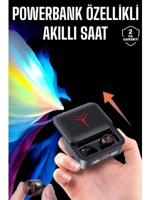 Genel Tedarik Powerbankli Kulaklık Bluetooth Bağlantılı Çoklu Bağlantı