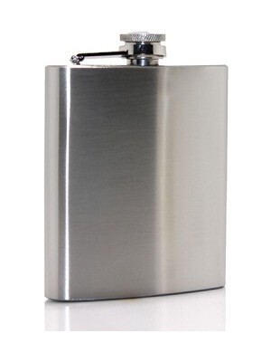 Paslanmaz Çelik Tekli 8 Oz Matara Model 3