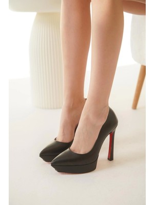 Kadın Moda Özel Tasarım Platform Ayakkabı Şık ve Zarif Abiye Ayakkabı