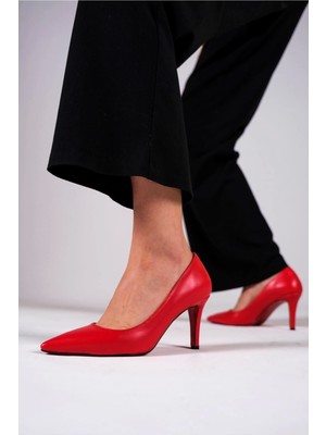 Kadın Moda Ince Topuklu Ayakkabı Stiletto Şık ve Zarif Abiye Ayakkabı