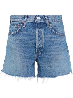 Yüksek Bel Rahat Kesim Kısa Şort