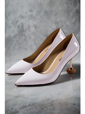 Kadın Moda Özel Tasarım Topuklu Ayakkabı Stiletto Şık ve Zarif Abiye Ayakkabı