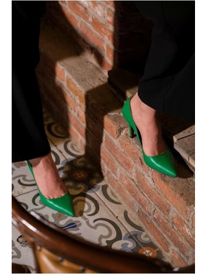 PayBuy Kadın Elegant Ayakkabı Ince Topuklu Ayakkabı Stiletto Özel Tasarım Abiye Ayakkabı