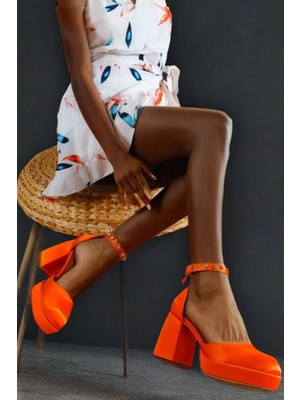 PayBuy Kadın Elegant Ayakkabı Taş Detaylı Alçak Topuklu Ayakkabısı Özel Tasarım Abiye Ayakkabı