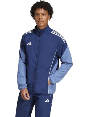 adidas Tiro25C Pre Jkt Erkek Lacivert Dik Yaka Ceket