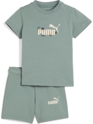 Puma Sandy Adventures Bebek Yeşil Eşofman Takımı