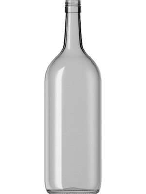 Mediterian 12'li 1.5 L Şeffaf Cam Yağ ve Şarap Şişesi, Büyük Boy, Dayanıklı ve Şık Renk: Bej