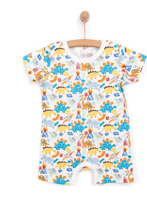 HelloBaby  Yenidoğan Erkek Kısa Tulum Erkek Bebek