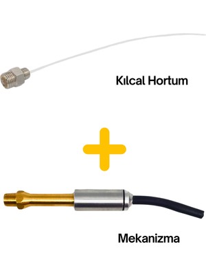 Apex Detay Temizlik Tabancası Bilyeli Mekanizması ve Kılcal Hortumu 2 Parça Set
