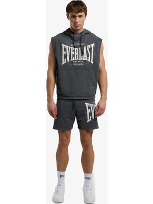 Everlast Authentic Boxing Oversize Antrasit Kolsuz Erkek Sweatshirt