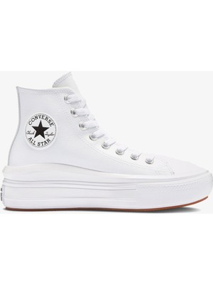 Converse Chuck Taylor All Star Move Platform Foundational LEATHER.113
