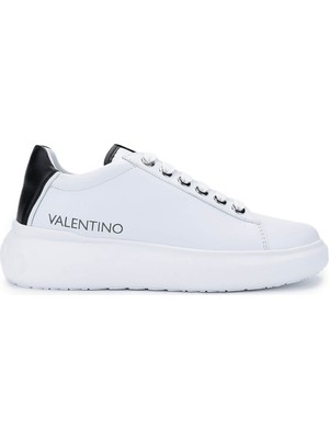 Mario Valentino Unisex Hakiki Deri Beyaz/siyah Sneakers & Spor Ayakkabı 1040 95B2310 Ayk Y25 Whıte/black