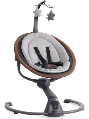 Kraft Otto Plus Elektrikli Salıncak Koyu Gri