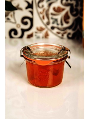 Mediterian 80 ml şeffaf cam saklama kabı, hafif ve dayanıklı, çok amaçlı kullanım için mükemmel