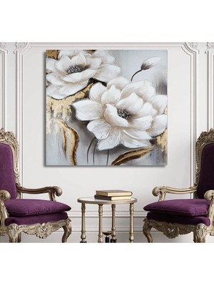 3 Boyutlu Tropikal Doğa Manzara Temalı Kanvas Tablo