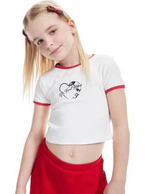 Koton Atatürk Baskılı Kısa Kollu Bisiklet Yaka Pamuklu Tişört