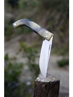 Tapan Çoban & Kamp Çakısı 26 cm Paslanmaz Dövme Çelik El Yapımı