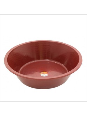 Mediterian Bordo 7 No Süper Boy Yumuşak Kırılmaz Plastik Leğen, 41 L hacim