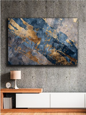 Asil ve Modern Dokunuşların Buluştuğu Soyut Kanvas Tablo