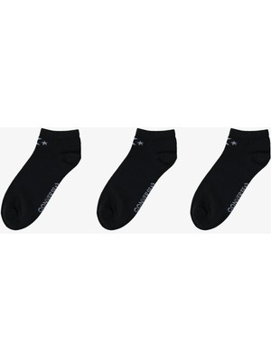 Converse 3lü Siyah Çorap E747B