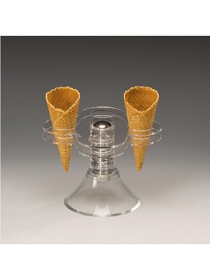 Zicco Zcp 432 Külah Dondurma Servis Standı 2li