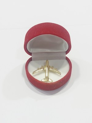 4 Motorlu Uçak Rozet