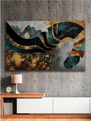 Dalgıçın Soyut Rüyası Kanvas Tablo