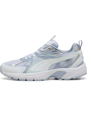 Puma Kadın Spor Ayakkabı Milenio Tech Beyaz Renk Nefes Alabilir Yapı ile Koşu ve Yürüyüş İçin İdeal