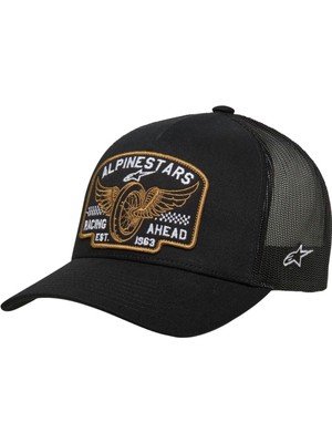 Alpinestars Heritage Patch Trucker Şapka Siyah  Kahve