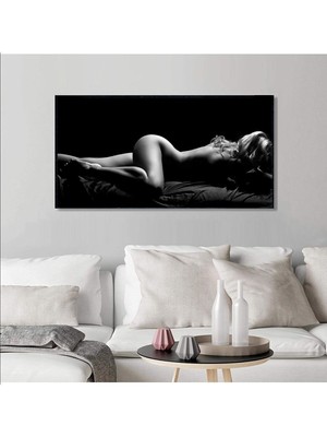 Nü Kadın Kanvas Tablo Salon Oturma Yatak Odası Ofis Cafe Için Duvar Dekoru