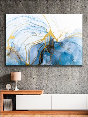 Soyut Mermer Dansı Kanvas Tablo