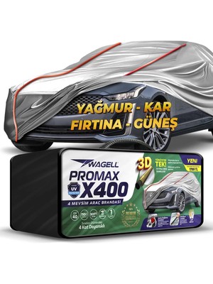  Volkswagen Phaeton Uyumlu Promax X400 Miflonlu Araba Brandası - Oto Çadır Örtü