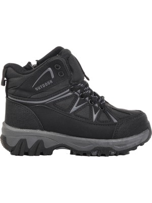 Aspor Siyah Füme Unisex Çocuk Outdoor Bot