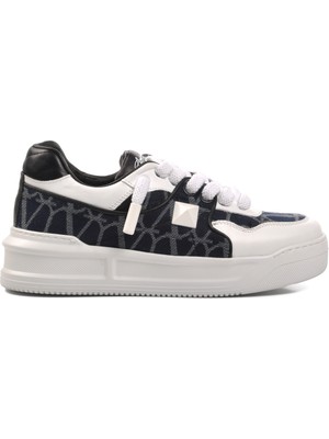 Aspor Lacivert Beyaz Erkek Sneaker Premium