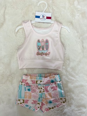 Şortlu Kız Bikini Mayo