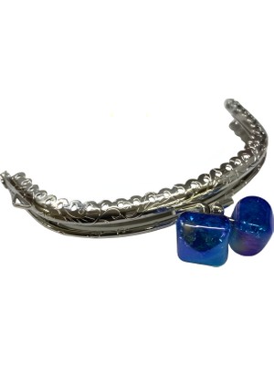 Metal Oval Cüzdan Klipsi Akide Şekeri 11 cm M6