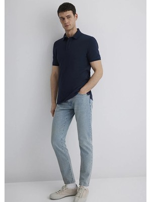 Mavi Erkek Lacivert M0612534-82183 Polo T-Shirt