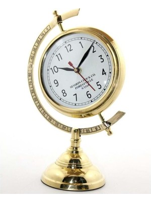 Pirinç Masa Üstü Saat