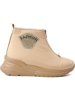 Aspor Bej Dar Kalıp Kadın Kar Botu