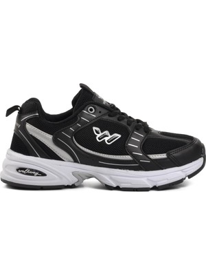 Walkway Siyah Beyaz Unisex Spor Ayakkabı