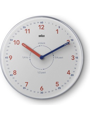 BC26TW Beyaz Tıme Teachers Analog Duvar Saati