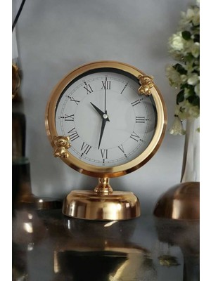 Metal 25 x 20 Ayıcıklı Çember Masa Saati