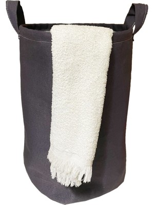 Mediterian Çift Kat Kumaşlı Renkli Oyuncak Sepeti, Katlanabilir ve Pratik Kullanım